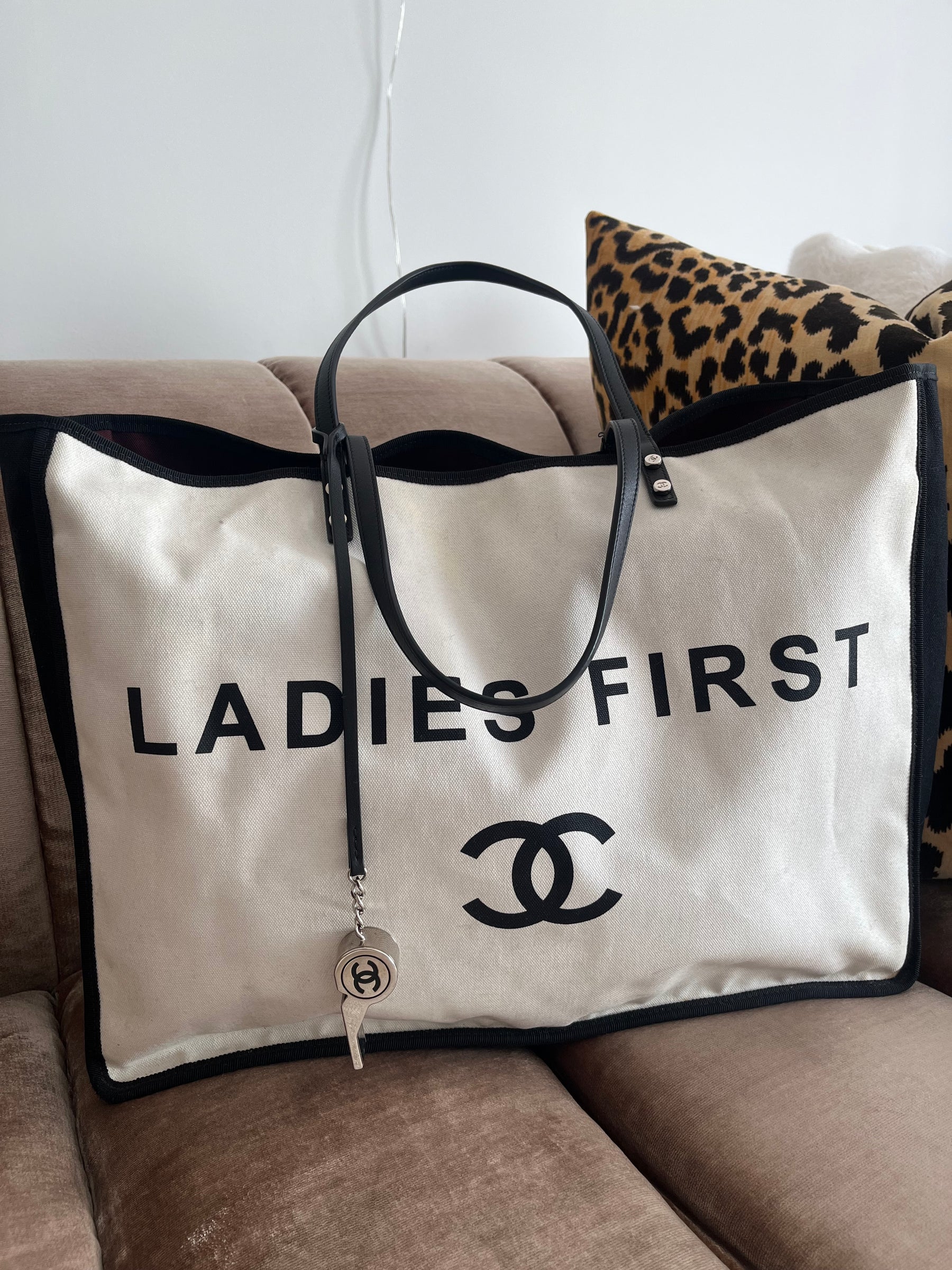 CHANEL Pre-Loved Ladies First First Tote, S/S 2015 – The Champagne Diet  Boutique