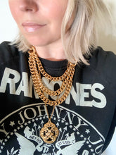 Kenneth Jay Lane Gold Nested Chain Necklace