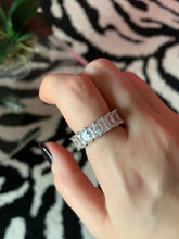 Platinum Ice Eternity Band