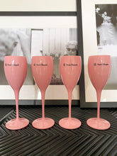 Veuve Clicquot Acrylic Rosé Glasses - Set of 4