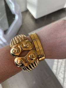 Bold Glamour Vintage 1990's Chunky Bracelet