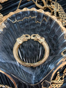 Vintage Gold Elephant Bracelet