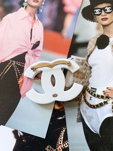 Coco Chanel Paris CC Brooch