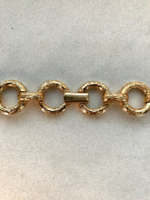 Vintage 1980's Kenneth Jay Lane Gold Plated Lion's Head Door Knocker Necklace