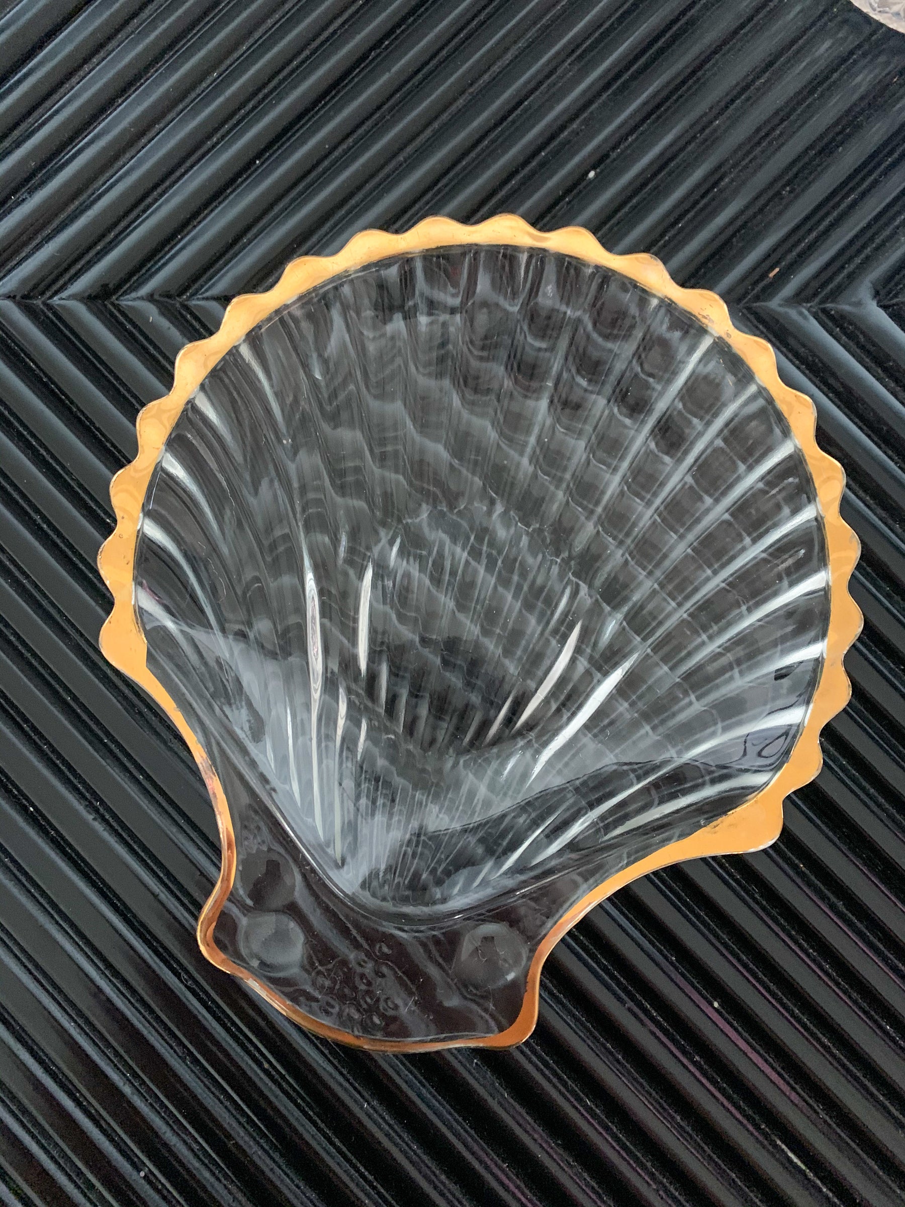 Vintage 1980's Shell Dish