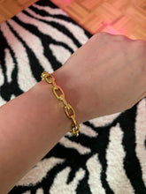 Kenneth Jay Lane Gold Links Bangle