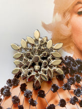 Vintage 1950's Weiss Sparkling Crystal Brooch