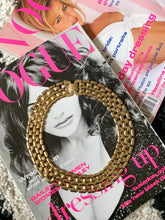 Vintage 1980's Gold Collar Necklace