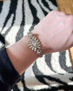 Stunning Vintage 1950's Weiss Crystal Bracelet